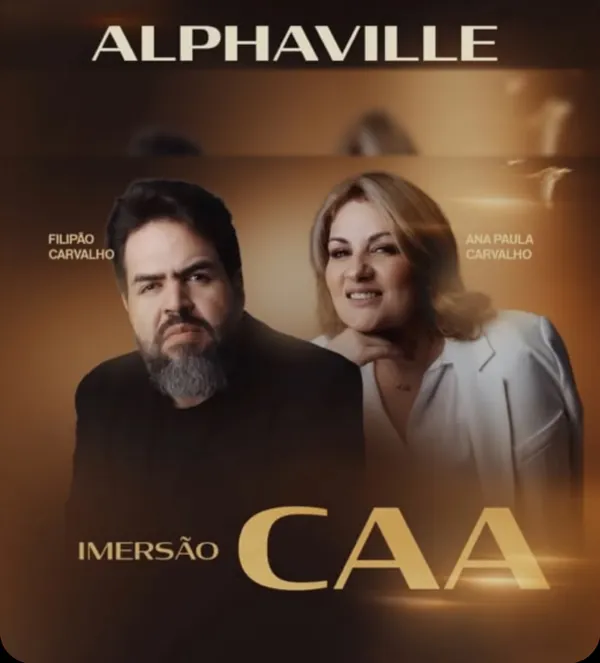 Filipão e Ana Paula Carvalho, preletores da Imersão CAA